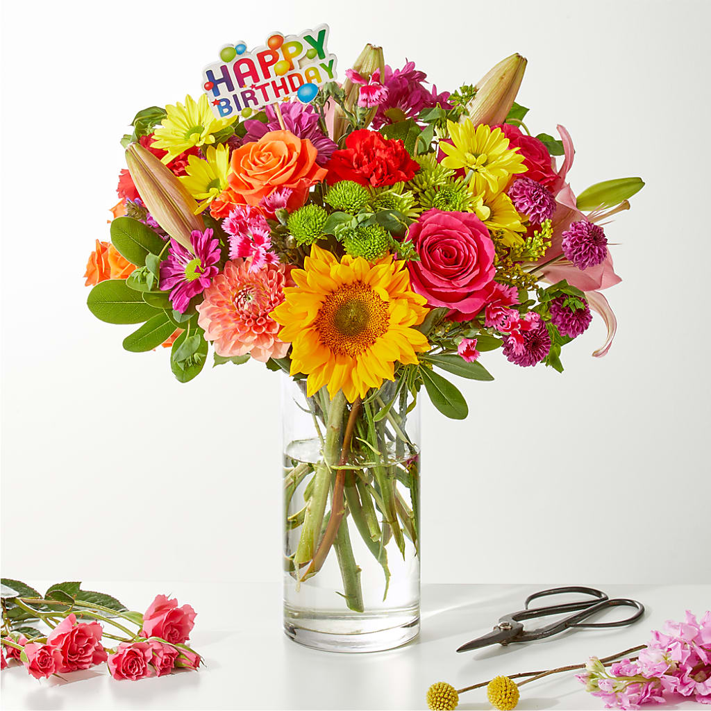 Cue the Confetti - A Florist Original – The Shoppe At Wildflower Hill, Lampasas TX