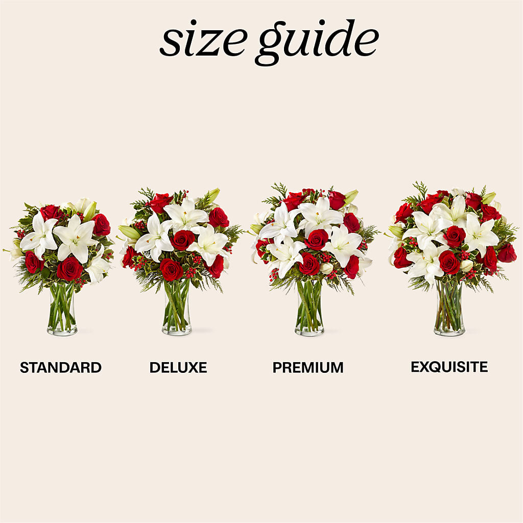 Sparkling Snowflakes Bouquet – The Shoppe At Wildflower Hill, Lampasas TX