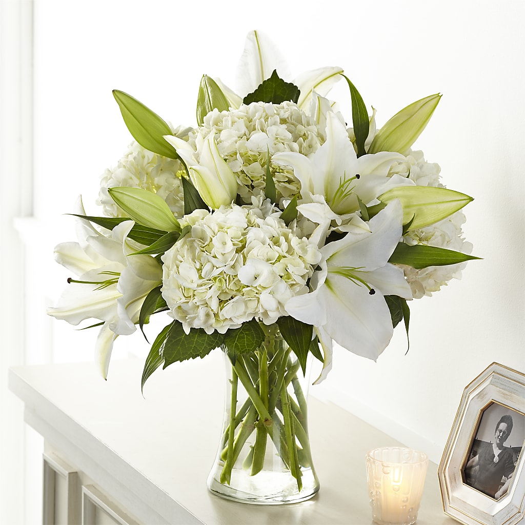 Compassionate Lily Bouquet – THE SHOPPE ON KEY AVENUE FLORAL & GIFTS, Lampasas TX