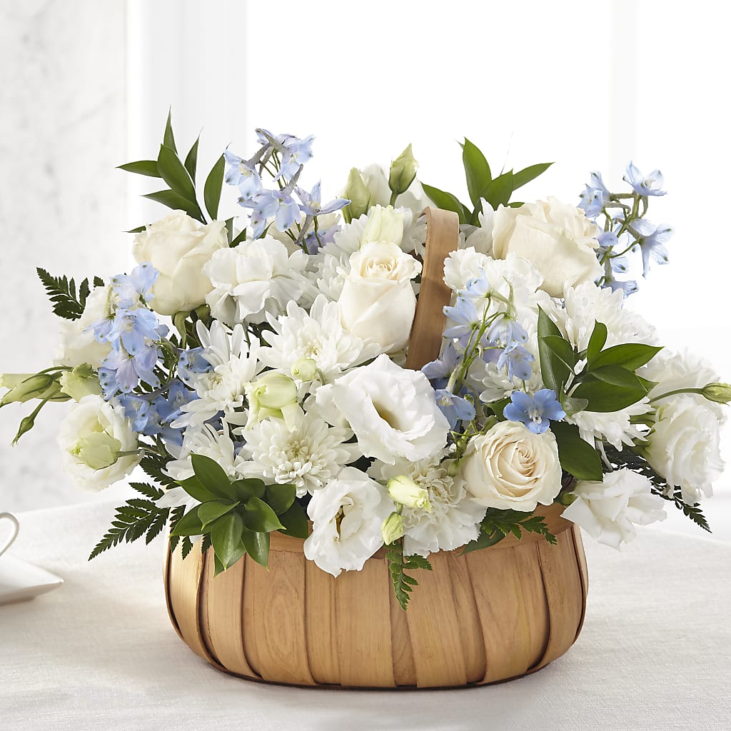 Sincerely Heartfelt Basket – THE SHOPPE ON KEY AVENUE FLORAL & GIFTS, Lampasas TX