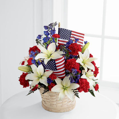 American Glory Bouquet – THE SHOPPE ON KEY AVENUE FLORAL & GIFTS, Lampasas TX