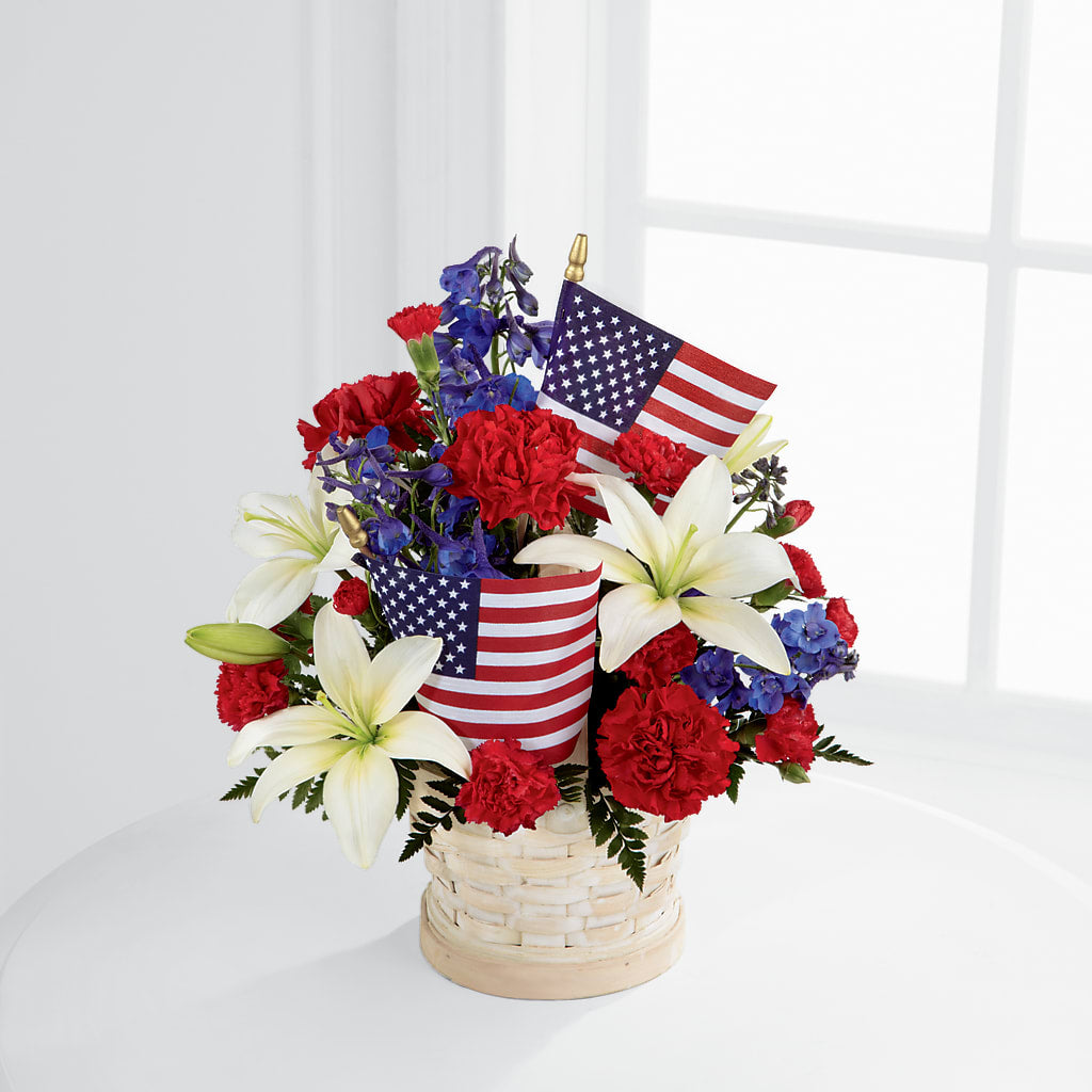 American Glory Bouquet – THE SHOPPE ON KEY AVENUE FLORAL & GIFTS, Lampasas TX