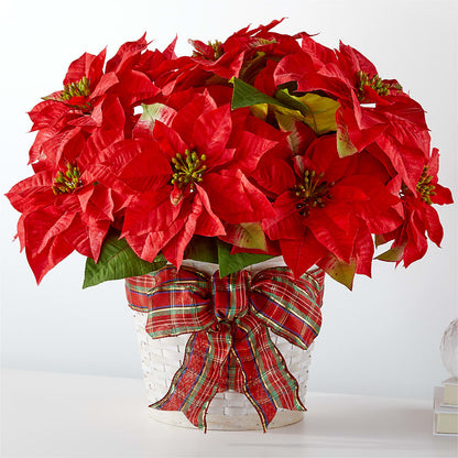 Happiest Holidays Poinsettia – THE SHOPPE ON KEY AVENUE FLORAL & GIFTS, Lampasas TX