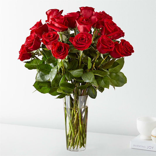 Long Stem Red Rose Bouquet – THE SHOPPE ON KEY AVENUE FLORAL & GIFTS, Lampasas TX