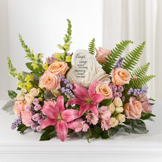 Gentle Light Arrangement –  The Shoppe At Wildflower Hill, Lampasas TX