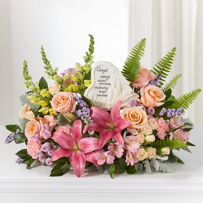 Gentle Light Arrangement –  The Shoppe At Wildflower Hill, Lampasas TX