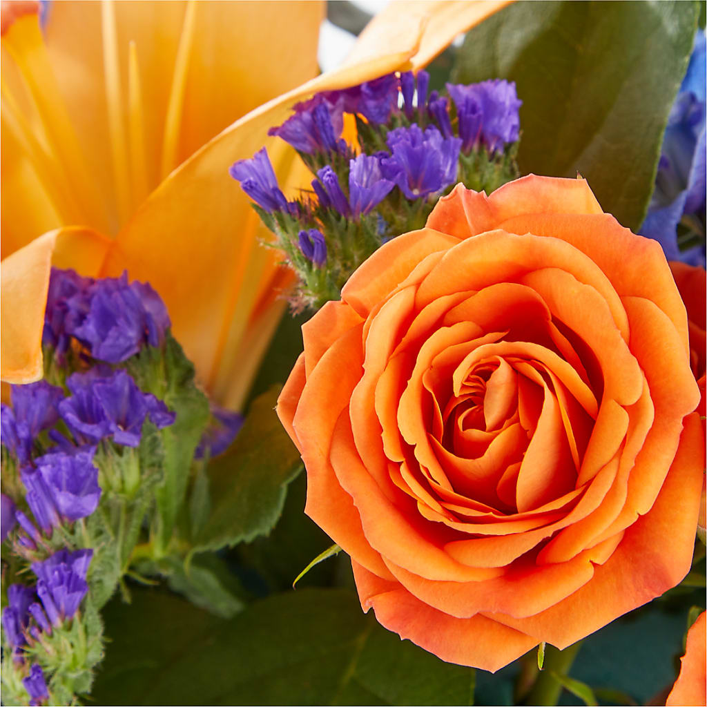 Radiant Citrus Box Bouquet –  The Shoppe At Wildflower Hill, Lampasas TX