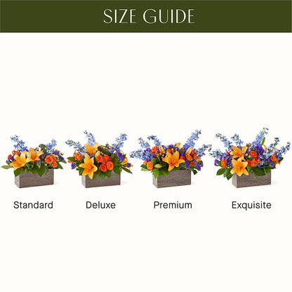 Radiant Citrus Box Bouquet –  The Shoppe At Wildflower Hill, Lampasas TX