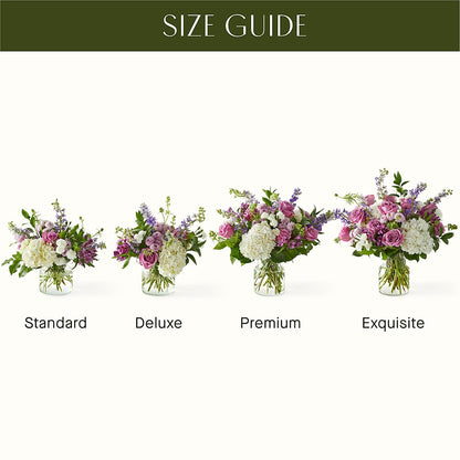 Violet Caress Bouquet –  The Shoppe At Wildflower Hill, Lampasas TX