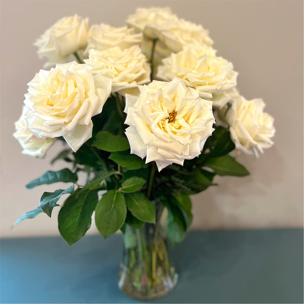 Long Stem Yellow Rose Bouquet –  The Shoppe At Wildflower Hill, Lampasas TX