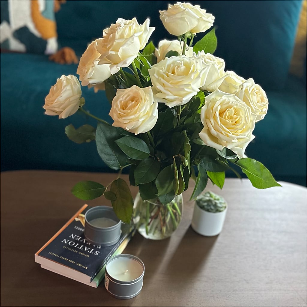 Long Stem Yellow Rose Bouquet –  The Shoppe At Wildflower Hill, Lampasas TX