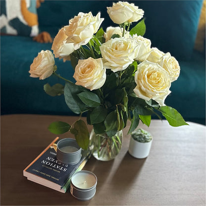 Long Stem Yellow Rose Bouquet –  The Shoppe At Wildflower Hill, Lampasas TX