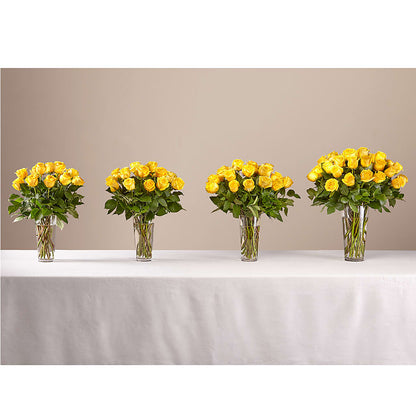 Long Stem Yellow Rose Bouquet –  The Shoppe At Wildflower Hill, Lampasas TX