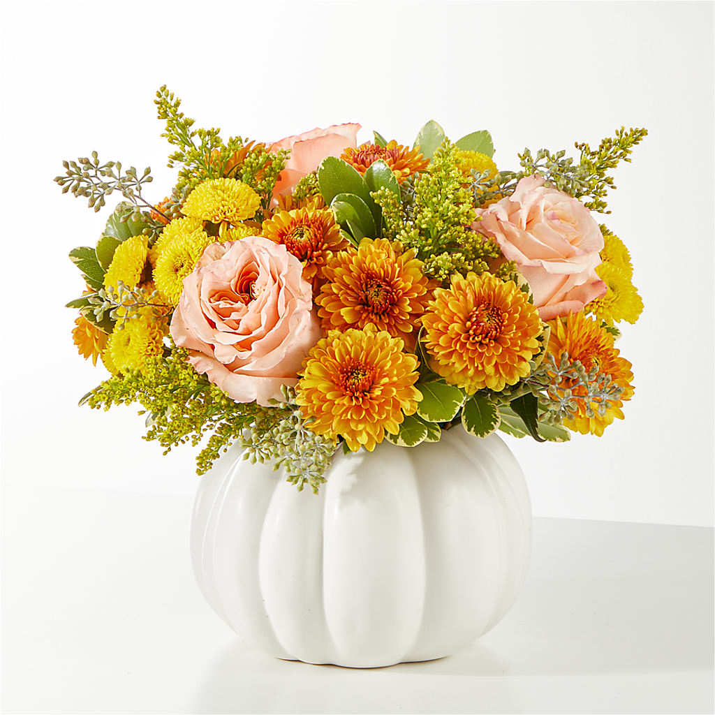 Peachy Pumpkin – THE SHOPPE ON KEY AVENUE FLORAL & GIFTS, Lampasas TX