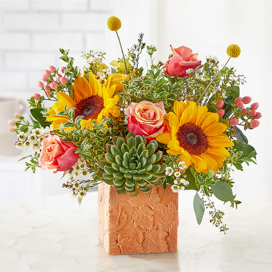 Sunflower Season Bouquet –  The Shoppe At Wildflower Hill, Lampasas TX