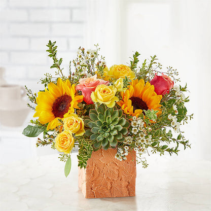 Sunflower Season Bouquet –  The Shoppe At Wildflower Hill, Lampasas TX