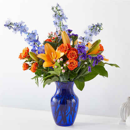 Radiant Citrus Bouquet – THE SHOPPE ON KEY AVENUE FLORAL & GIFTS, Lampasas TX