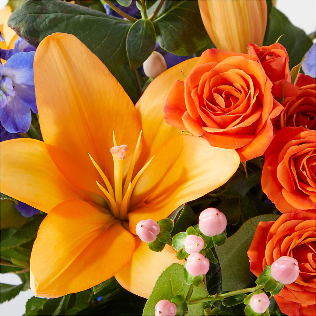 Radiant Citrus Bouquet –  The Shoppe At Wildflower Hill, Lampasas TX