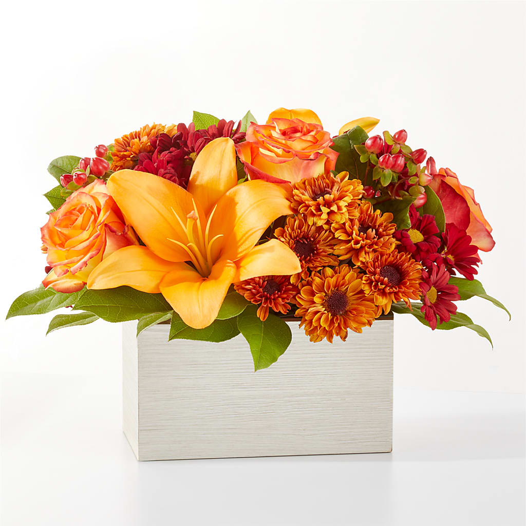Backyard Bonfire Bouquet – THE SHOPPE ON KEY AVENUE FLORAL & GIFTS, Lampasas TX