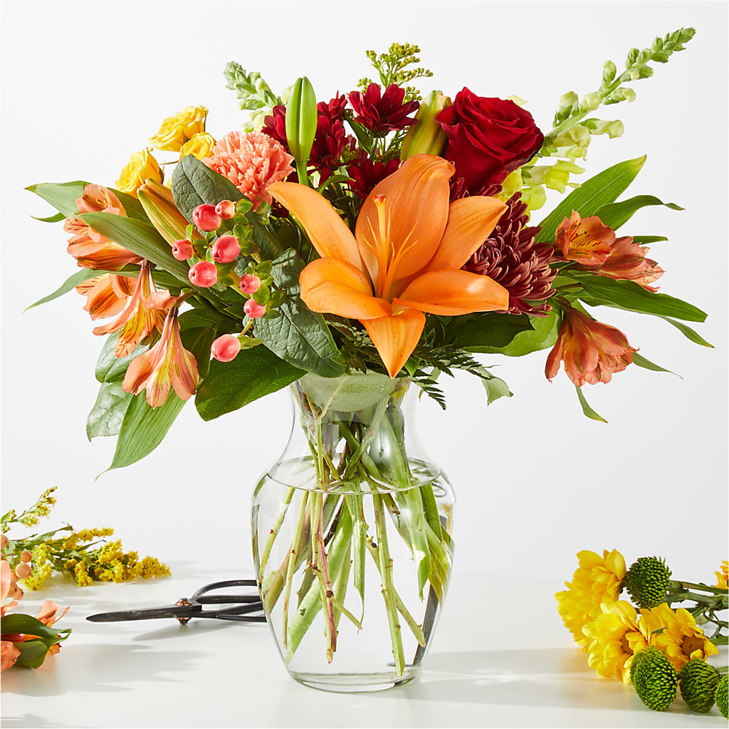 Fall Delight – A Florist Original –  The Shoppe At Wildflower Hill, Lampasas TX