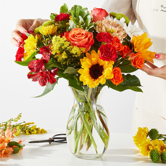 Fall Delight – A Florist Original –  The Shoppe At Wildflower Hill, Lampasas TX