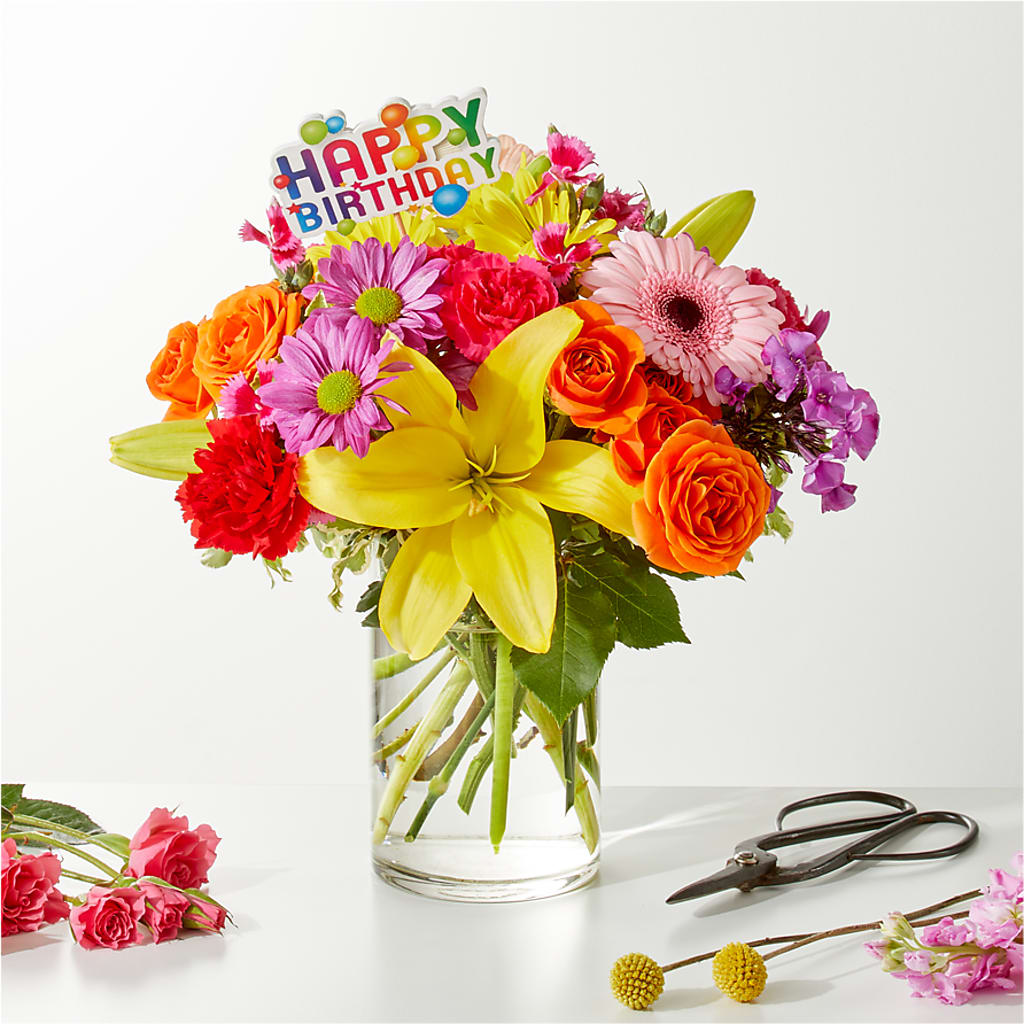 Cue the Confetti - A Florist Original –  The Shoppe At Wildflower Hill, Lampasas TX
