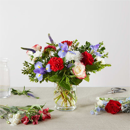 Star Spangled - A Florist Original – THE SHOPPE ON KEY AVENUE FLORAL & GIFTS, Lampasas TX