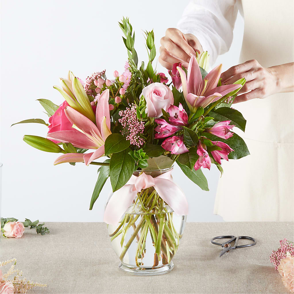 Pink Ribbon - A Florist Original –  The Shoppe At Wildflower Hill, Lampasas TX
