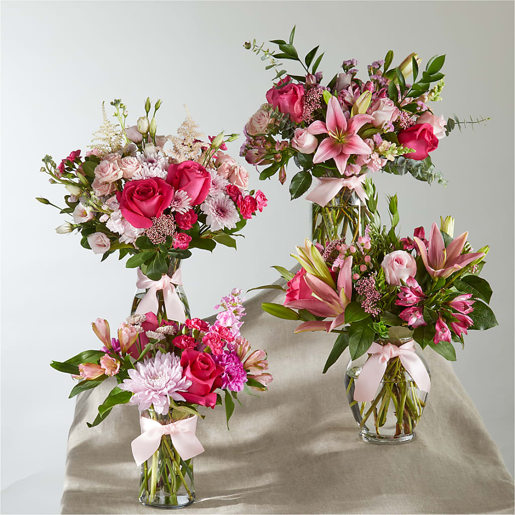Pink Ribbon - A Florist Original –  The Shoppe At Wildflower Hill, Lampasas TX