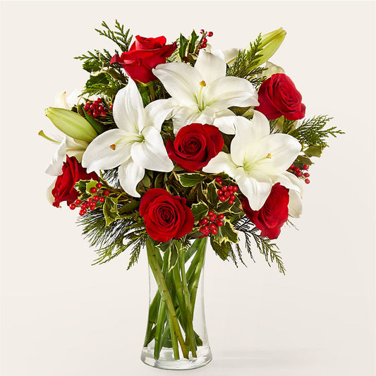 Sparkling Snowflakes Bouquet – THE SHOPPE ON KEY AVENUE FLORAL & GIFTS, Lampasas TX