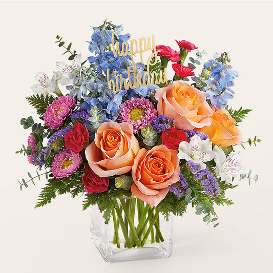 Birthday Bash Bouquet –  The Shoppe At Wildflower Hill, Lampasas TX