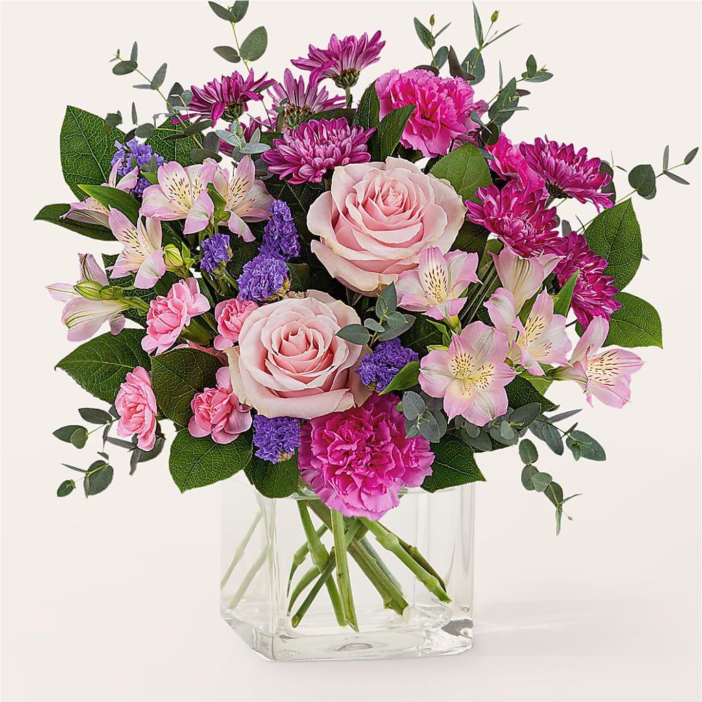 Rosy Radiance Bouquet – THE SHOPPE ON KEY AVENUE FLORAL & GIFTS, Lampasas TX