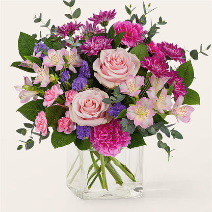 Rosy Radiance Bouquet – THE SHOPPE ON KEY AVENUE FLORAL & GIFTS, Lampasas TX