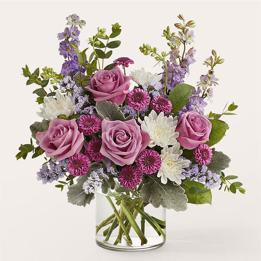 Violet Frost Bouquet – THE SHOPPE ON KEY AVENUE FLORAL & GIFTS, Lampasas TX