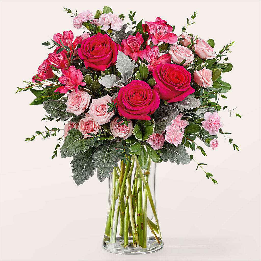 Tickled Pink Bouquet – THE SHOPPE ON KEY AVENUE FLORAL & GIFTS, Lampasas TX