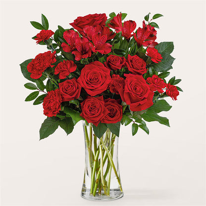 Brilliant Ruby Bouquet –  The Shoppe At Wildflower Hill, Lampasas TX