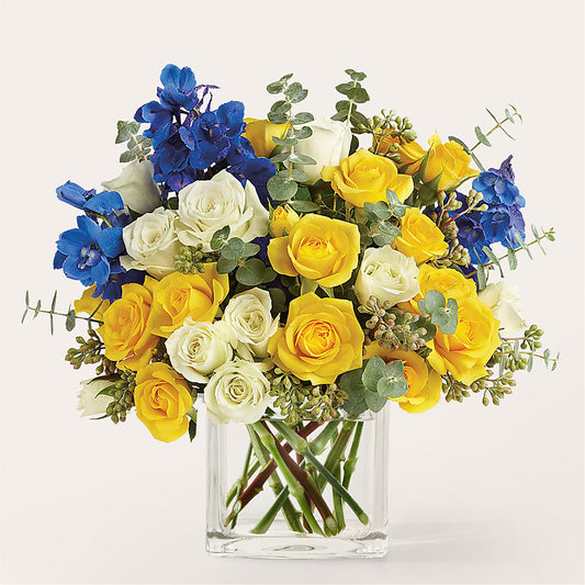 Sparkling Citrine Bouquet – THE SHOPPE ON KEY AVENUE FLORAL & GIFTS, Lampasas TX