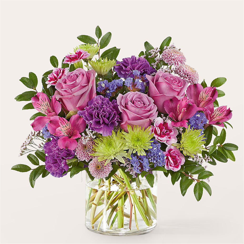 Glass Half Full Bouquet –  The Shoppe At Wildflower Hill, Lampasas TX