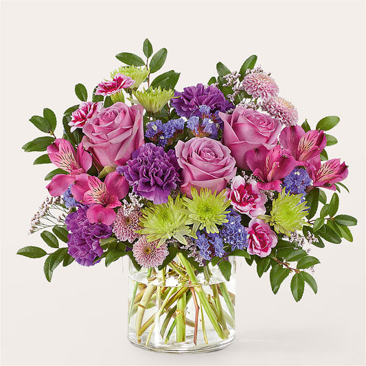 Glass Half Full Bouquet –  The Shoppe At Wildflower Hill, Lampasas TX