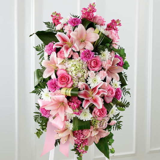 Comforting Standing Spray – THE SHOPPE ON KEY AVENUE FLORAL & GIFTS, Lampasas TX