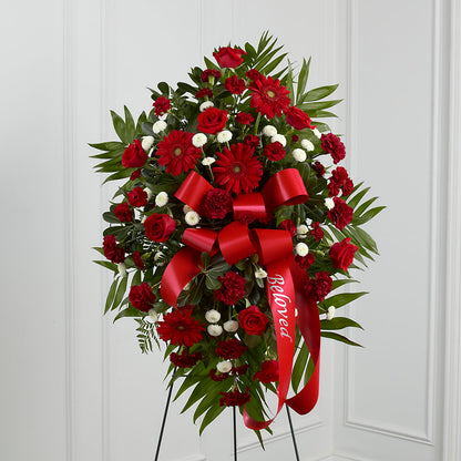 Treasured Memories Standing Spray – THE SHOPPE ON KEY AVENUE FLORAL & GIFTS, Lampasas TX