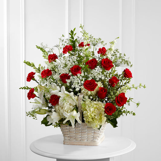 In Loving Memory Arrangement – THE SHOPPE ON KEY AVENUE FLORAL & GIFTS, Lampasas TX