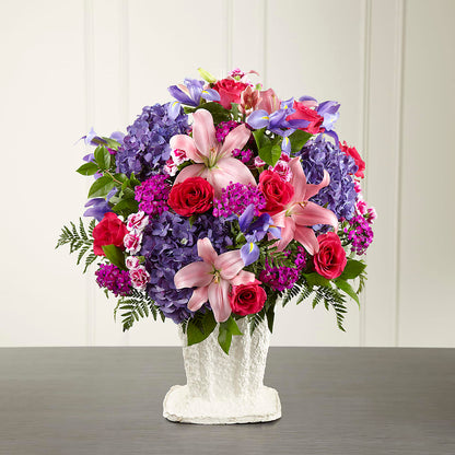 We Fondly Remember Arrangement – THE SHOPPE ON KEY AVENUE FLORAL & GIFTS, Lampasas TX