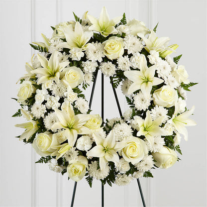 Treasured Tribute Wreath –  The Shoppe At Wildflower Hill, Lampasas TX