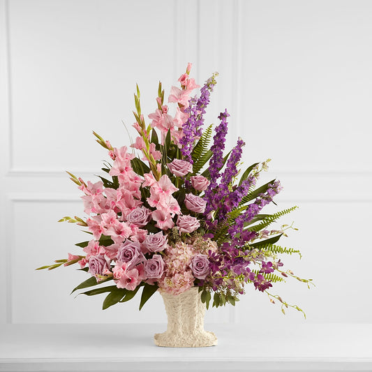 Flowing Garden Arrangement – THE SHOPPE ON KEY AVENUE FLORAL & GIFTS, Lampasas TX