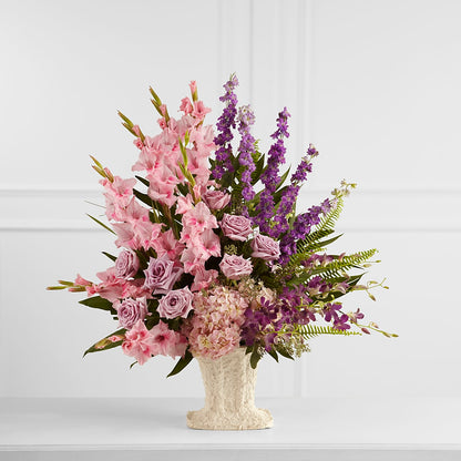 Flowing Garden Arrangement – THE SHOPPE ON KEY AVENUE FLORAL & GIFTS, Lampasas TX