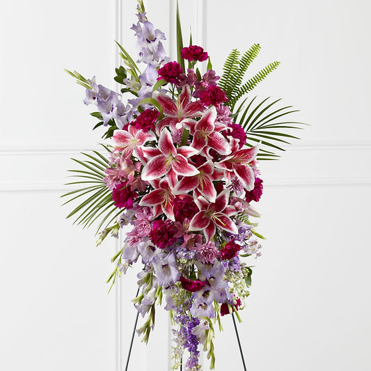 Tender Touch Standing Spray – THE SHOPPE ON KEY AVENUE FLORAL & GIFTS, Lampasas TX
