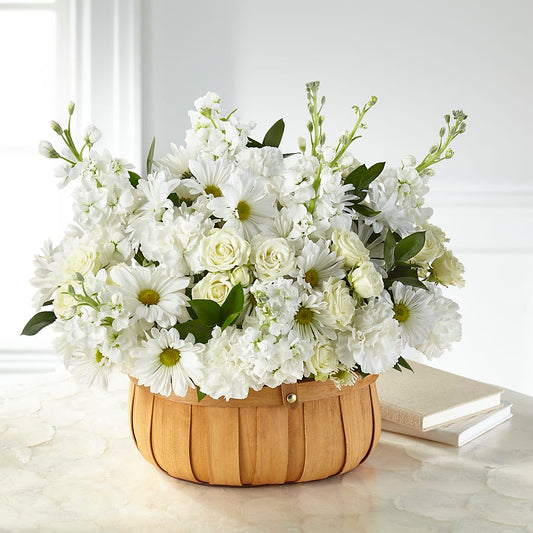 Graceful Garden Basket – THE SHOPPE ON KEY AVENUE FLORAL & GIFTS, Lampasas TX