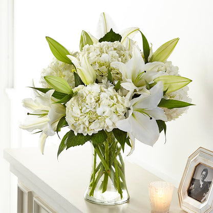 Compassionate Lily Bouquet – THE SHOPPE ON KEY AVENUE FLORAL & GIFTS, Lampasas TX