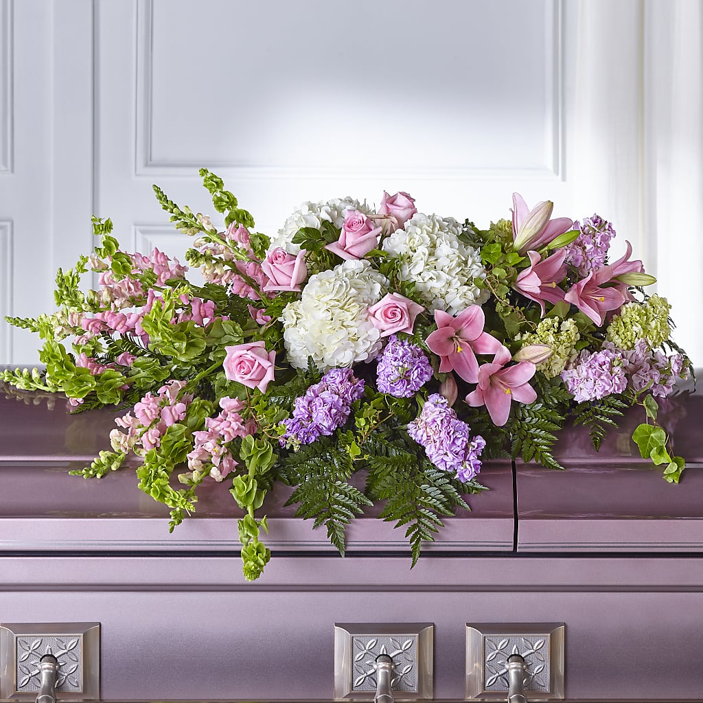 Life's Gratitude Casket Spray –  The Shoppe At Wildflower Hill, Lampasas TX